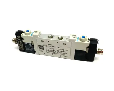 USED FESTO SOLENOID VALVE 2X3/2, CLOSED, MONOSTABLE 574368