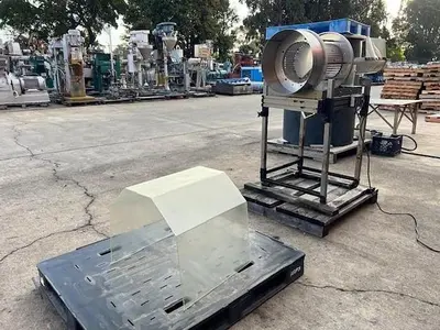 USED TEC ENGINEERING CORP DRUM SEP SCREEN