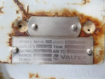 USED Valtek Model Mark TT Valve SS 316 10" x 18" / 250 Trim 316L Stainless Steel