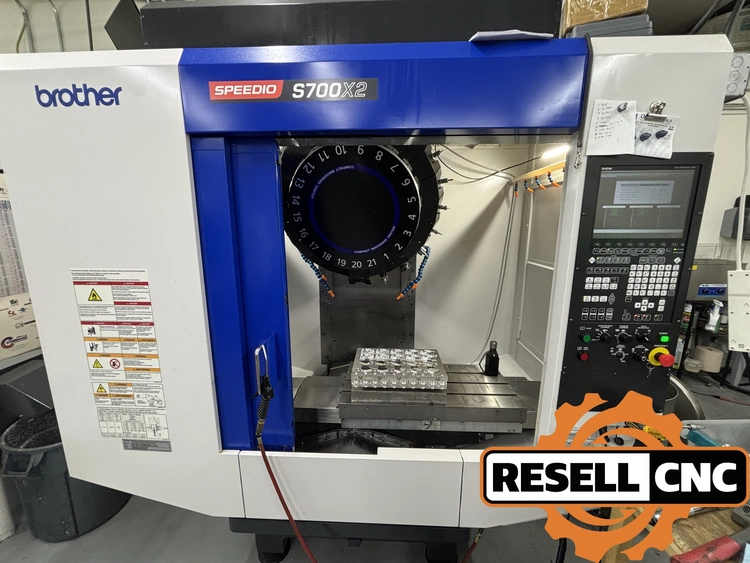 Used 2022 Brother Speedio s700x2 Drilling & Tapping Centers Florida US | Resell CNC #944676