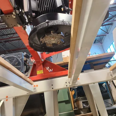 Wood Wizz Flatbed Surfacing and Finishing Machine