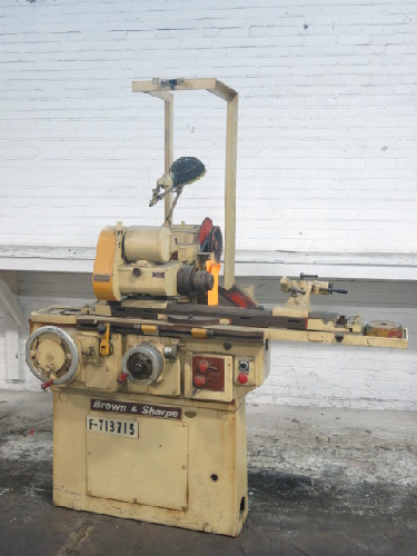 Used 1980 Brown & Sharpe 814U VALUEMASTER Cylindrical Grinders Including Plain & Angle Head New Jersey US | Machinery Values #302761