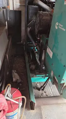 USED CUMMINS/STAMFORD 400 KW DIESEL GENERATOR