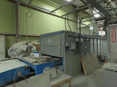 Deimco Flatline Finish Automated Finishing Equipment Cure Oven 48" Spray Booth