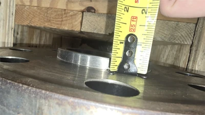 3.5" Davis Standard Barrel, 88.875 OAL  3.50" ID, 6.6260" OD