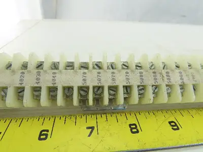 Allen Bradley 1492-F DIN Rail Mount Terminal Block/Strip 300V 22-14AWG Lot of 60