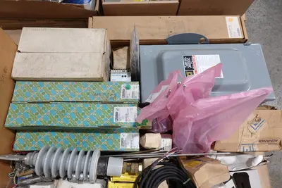 4 PALLETS OF ASSORTED ELECTRICAL