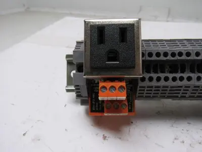 Morsettitalia EURO-2.5 Gray Terminal Block Din Rail 2.5Mm 800V 24Amp Lot of 40