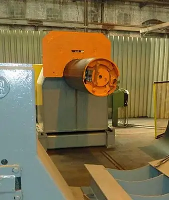 48" X 20,000 LBS. YODER RECOILER (USED)