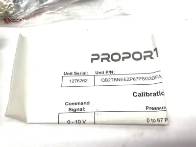 USED PROPORTION AIR REV. A ELECTRONIC AIR VOLUME BOOSTER 3DFA