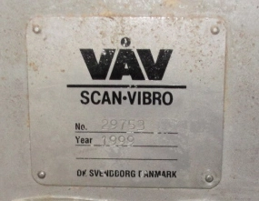 SPC8041  Conveyor VAV Scan - Vibro vibratory conveyor Stainless Steel, 16" dia x 148"l