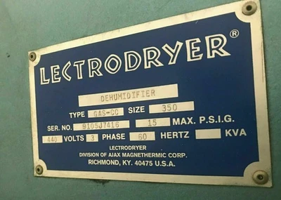 USED Lectrodryer Does Not Apply
