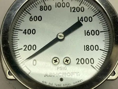 Used ASHCROFT AISI 316 Universal Pressure Meters Ohio US | Surplus Asset Holdings #1365714
