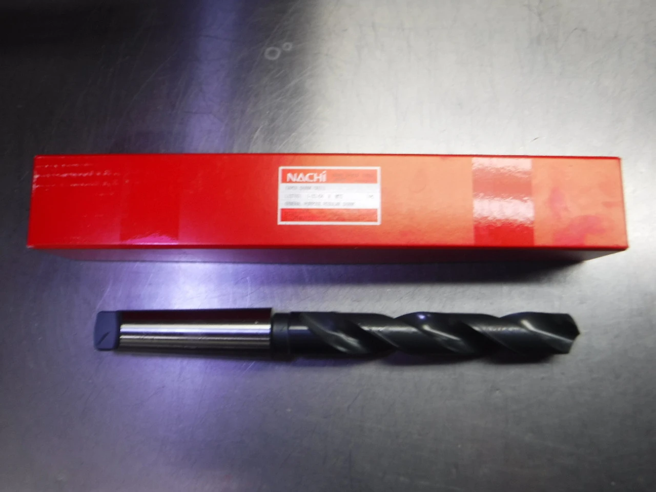 Nachi 1.5156" 2 Flute HSS Drill Morse Taper #5 Shank L601 1-33/64 x MT5 (LOC3414)