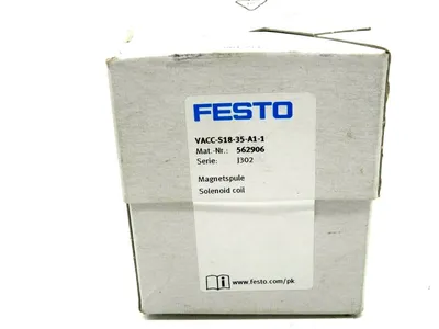 NEW SEALED FESTO VACC-S18-35-A1-1 SOLENOID COIL VACCS1835A11