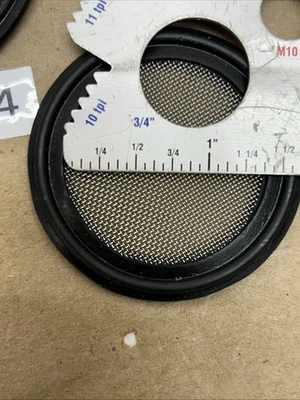 (11) 1.5"Mesh Screen STD Clamp #100SCR USPCLVI EPDM NNB Fast Shipping