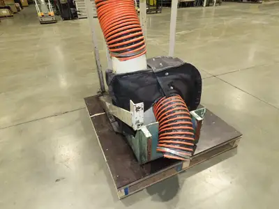 Cincinnati Fan PB-15A Cyclone Dust Collector Mesh Filter 5Gal 2600cfm 10Hp 112"H