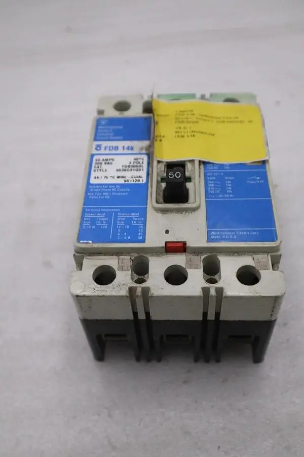 WESTINGHOUSE FDB3050L 50A 600VAC STOCK CC223
