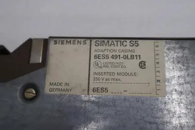 SIEMENS 6ES5 491-0LB11 SIMATIC S5 STOCK 5380