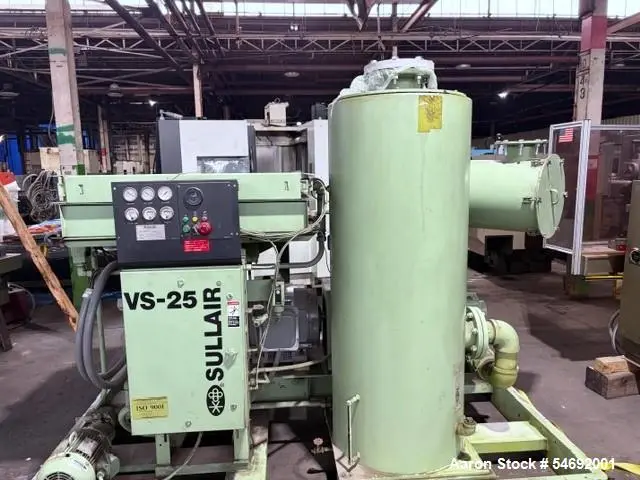 Used SULLAIR VS-25 Vacuum Pumps Illinois US | Aaron Equipment #1512870