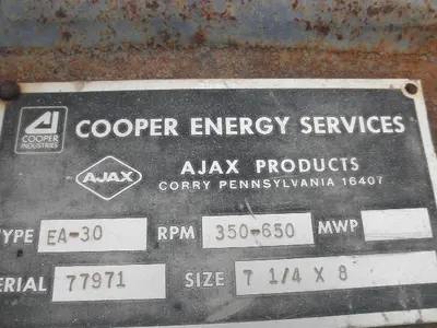 USED AJAX 7 1/4X8 EA-30