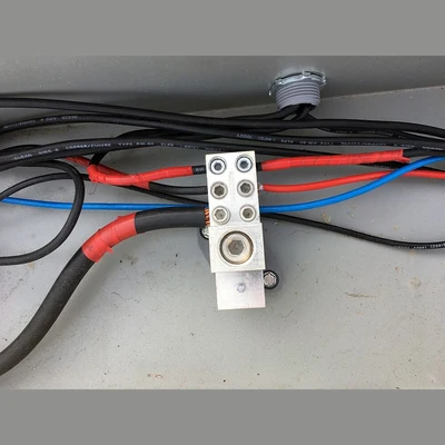 BEL 600 Amp Splitter Trough 48" x 8" x 6"
