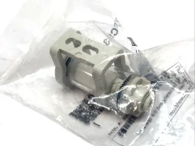 USED SMC IN-LINE AIR FILTER VACUUM FILTER 4MM TUBE 5ΜM W/BRACKET