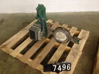 Fisher type 8510 Butterfly Valve size 8"