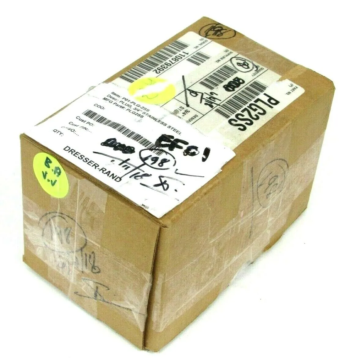 LOT OF 198 NEW EATON CROUSE HINDS PLG2SS 316 STAINLESS 3/4" PLUGS