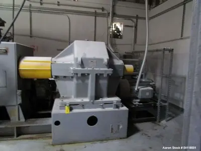 Aaron Process 300 Gallon Sigma Blade Mixer Extruder. 450 Gallon Total Capacity.