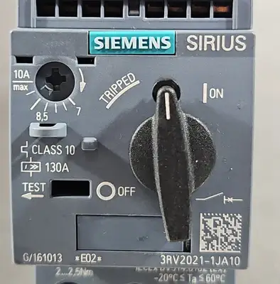 Siemens 32RV2021-1JA10 SIRIUS Circuit Breaker 4D-21