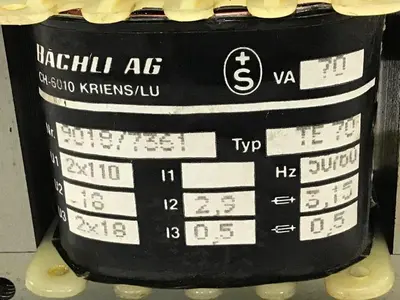 USED BACHLI AG TE70