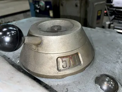 15" X 32" MANNAIONI MAN-AU-CYCLE THREADING LATHE, 4" HOLE: STOCK #16992