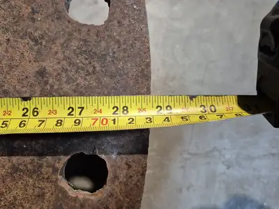 Blind Flange 28" Outside Dia w/ 20 Bolt Holes