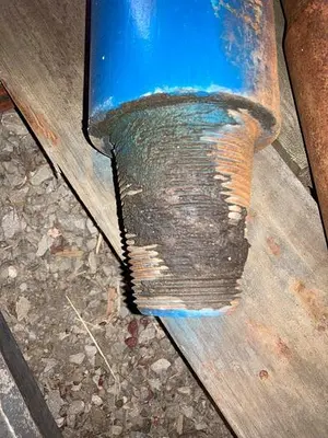 Used AFTERMARKET 5-1/8” X 25" CABLE TOOL DRILLING CHISEL BIT Drills Pennsylvania US | East West Machinery & Drilling #1417224