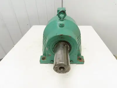 Leroy Somer Metric Gearmotor Inline Reducer 1 RPM Output .66kW 460V 3PH LS80L