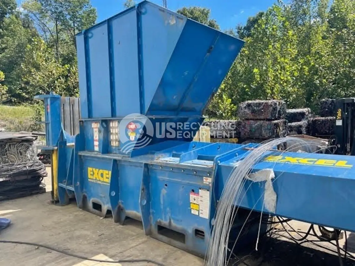 Used 2011 EXCEL HV10 NON-FERROUS HORIZONTAL BALER Balers South Carolina US | US Recycling Equipment #1338181