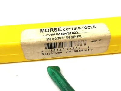 New | in-Stock Morse Cutting Tools Extension Tap 2041M M4 × 0.70 6″ D4 MT7431833 Taps & Dies Michigan US | Maverick Industrial Sales #1402090