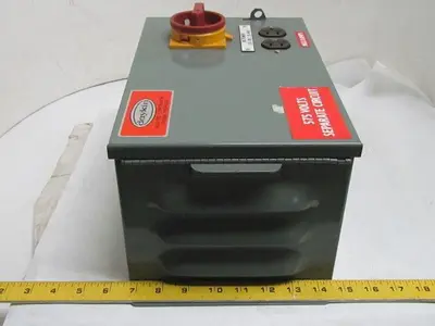 Daykin LTFS-05 575 Transformer Disconnect Switch 1000VA 575V Pri 115V Sec 1Ph