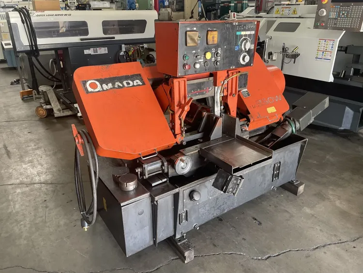 Used 1997 AMADA HA-250W Horizontal Band Saws California US | Wheeler Machinery Sales #718969