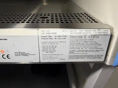 Used _UNKNOWN_ _UNKNOWN_ Biological Safety Cabinets Rhode Island US | Federal Equipment Company #1347630