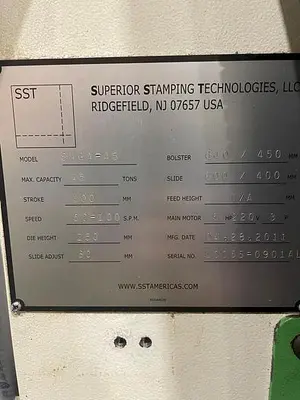 USED 2011 SST INTERNATIONAL SAGA- 45