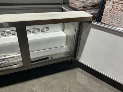 Used MOTAK MST-60-24-X 60 1/5" MEGA TOP SANDWICH/SALAD PREP TABLE W/ REFRIGERATED BASE, 115V Food Prep Tables Michigan US | Miedema Asset Management Group #1370212
