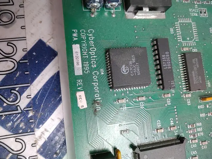 Used 1995 CYBEROPTICS PWA 5120186 Circuit Boards Florida US | SMT Resource #484681