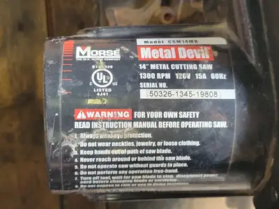 USED MORSE CSM14MB