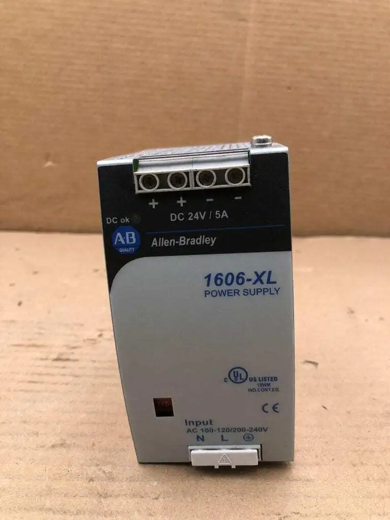 Allen-Bradley 1606-XL120D Ser A Switching Power Supply 24V 100-120/200-240V