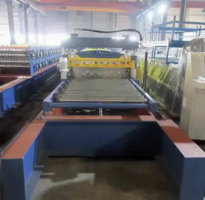 Concrete Floor Metal Decking Roll Forming Machine in the USA