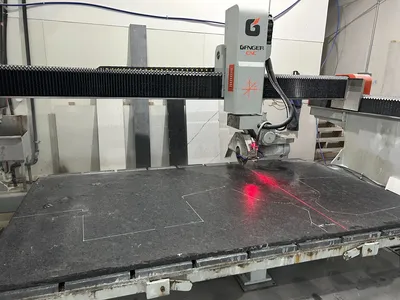 2021 GANGER GQ-3220B CNC Bridge Saws | STONE EQUIPMENT WAREHOUSE (5)