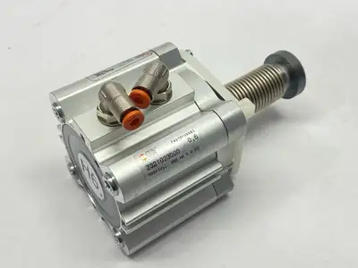 USED METAL WORK PNEUMATIC ACTUATOR 050 BORE 0008 STROKE 10 BAR