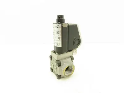 Krom Schroder VAS1T25N/NQSL Solenoid Valve 1"NPT Air/Gas 120VAC 88004740